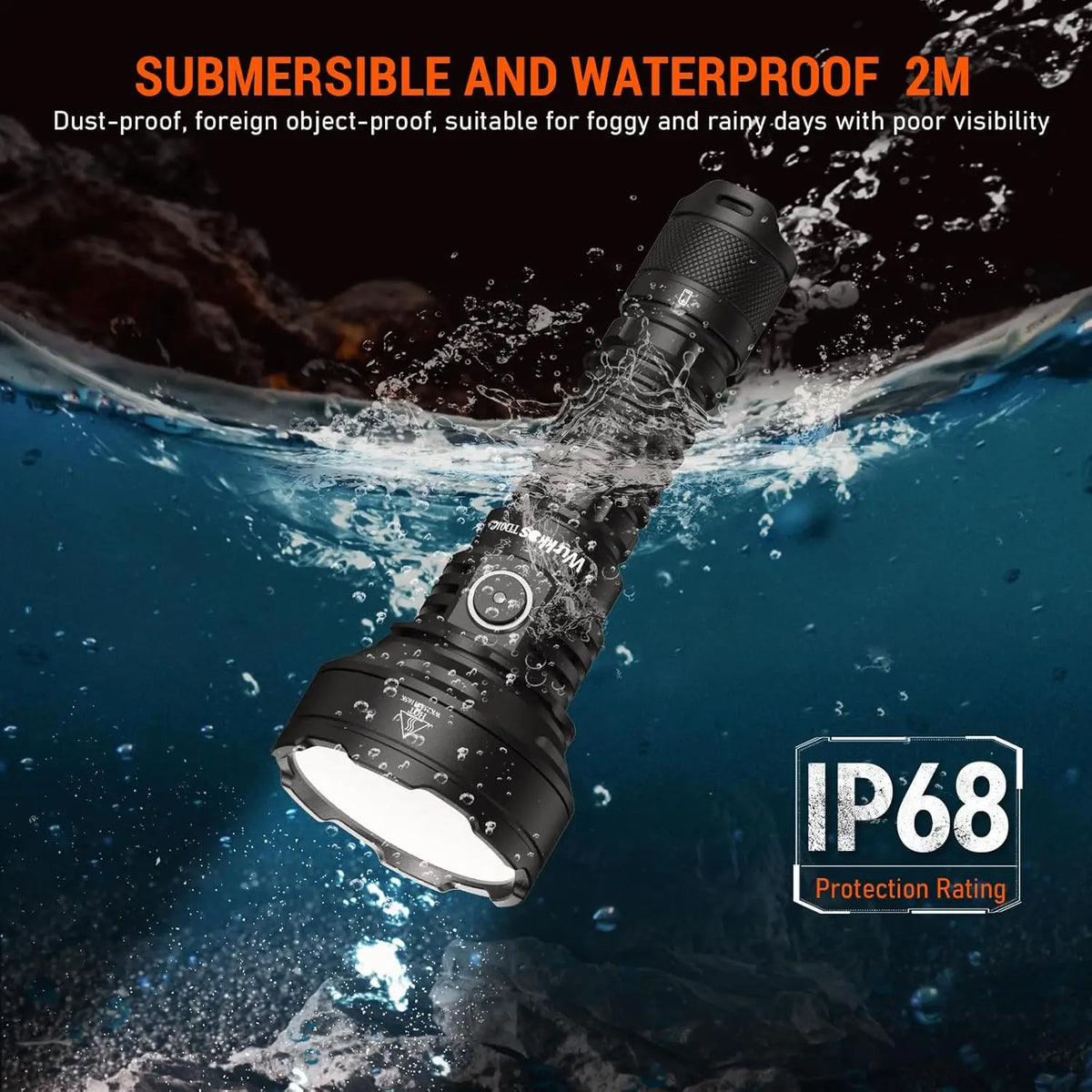 Wurkkos TD01C Rechargeable Tactical Flashlight