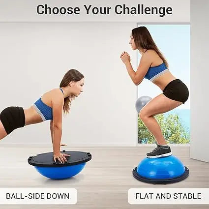 Half Balance Ball Trainer for Yoga Pilates Fitness