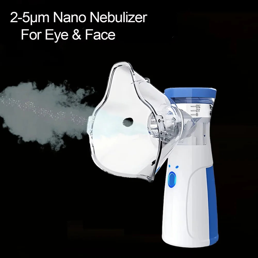 Mini Facial Steamer Rechargeable Silent Nebulizer