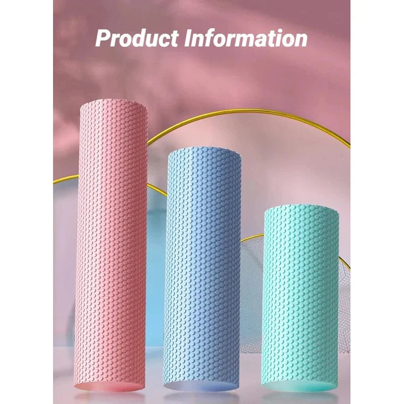 Hexagonal EVA Foam Yoga Roller For Pilates Fitness Massage