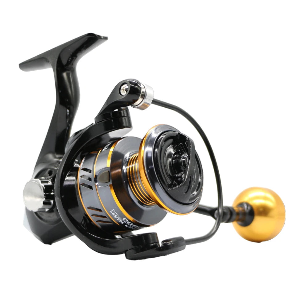 Rooblinos Metal Spinning Fishing Reel 10kg Max Drag