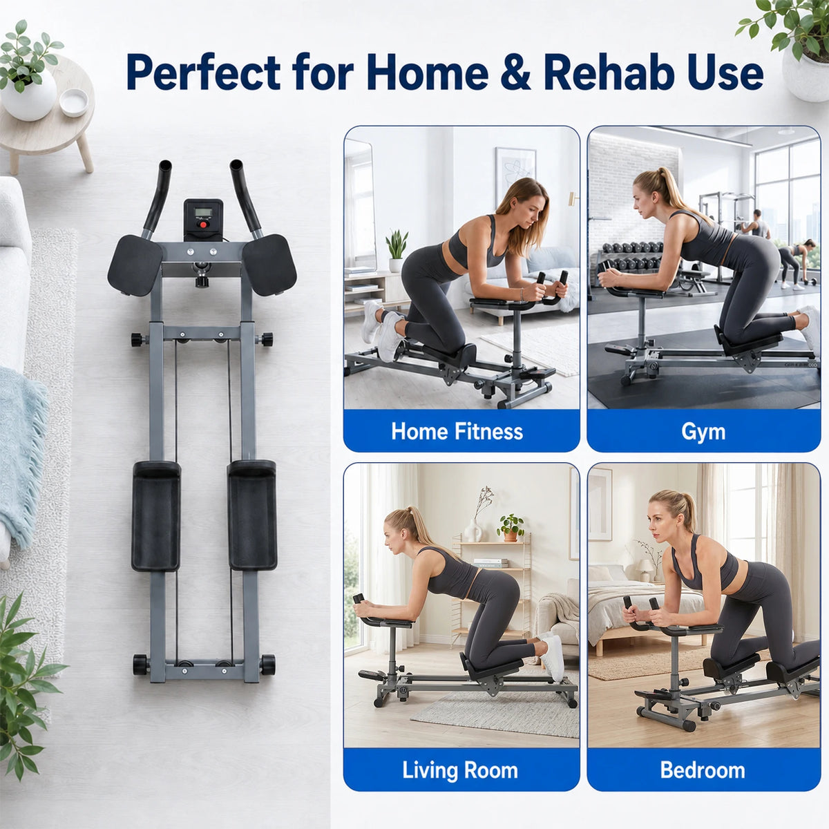Adjustable Back Stretcher and Crawling Trainer