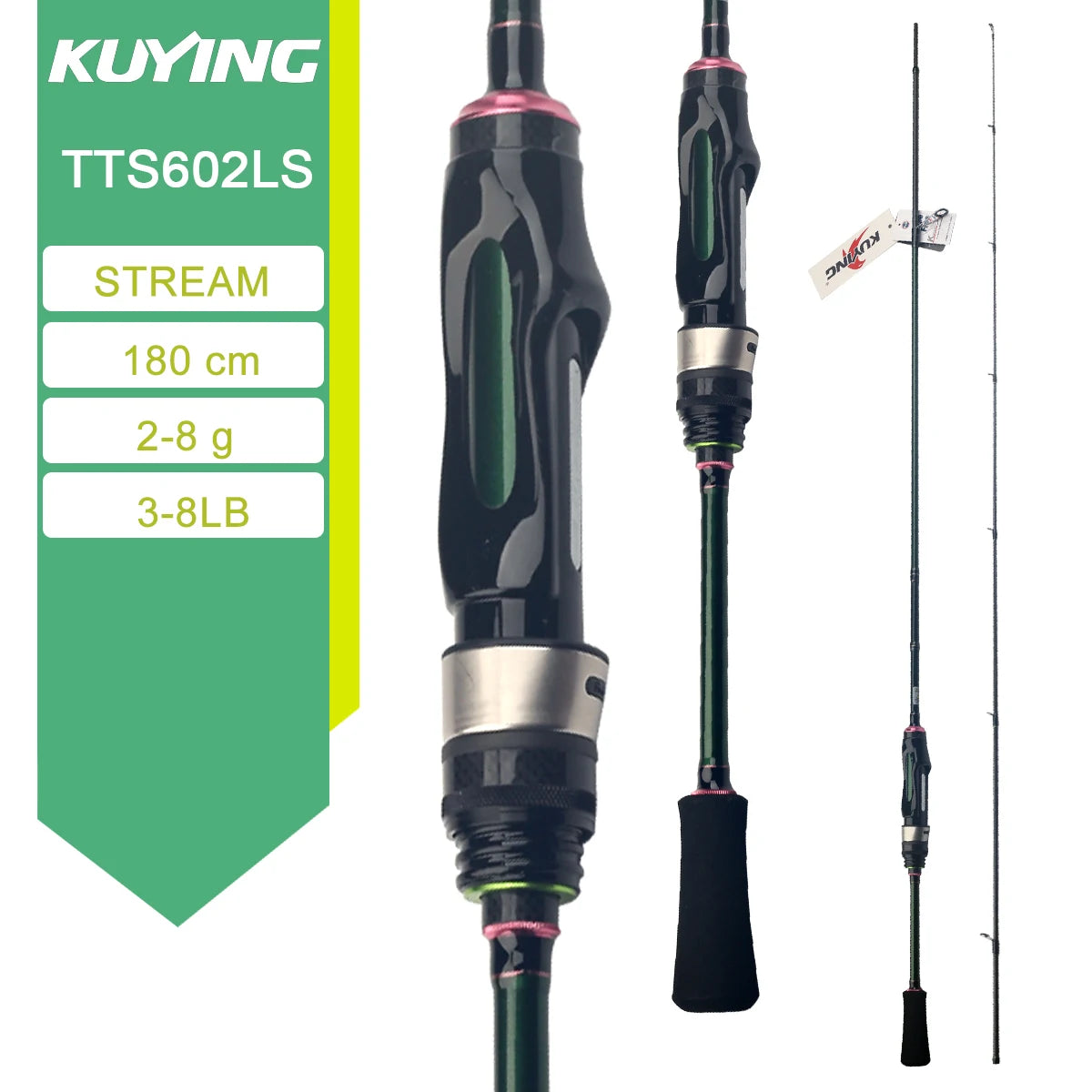 Kuying Teton Carbon Fishing Lure Rod