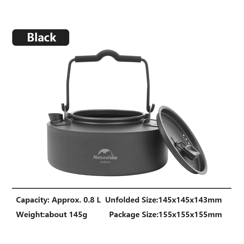 Naturehike Titanium Kettle For Camping Boil Water And Tea
