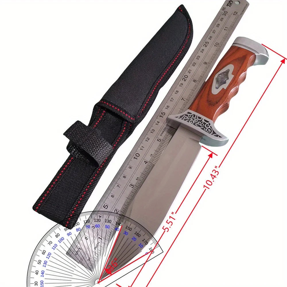 Doom Blade Stainless Steel Fixed Blade Survival Knife