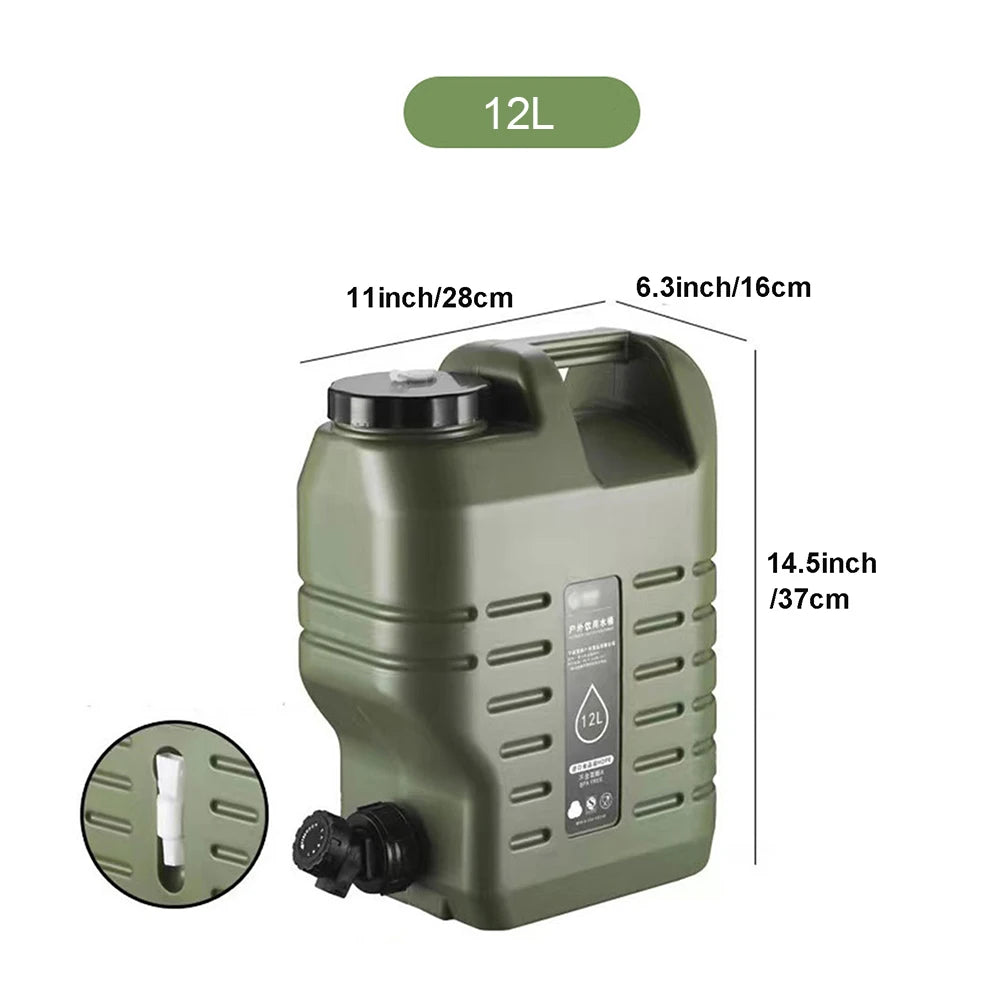 Foldable Camping Water Carrier With Spigot