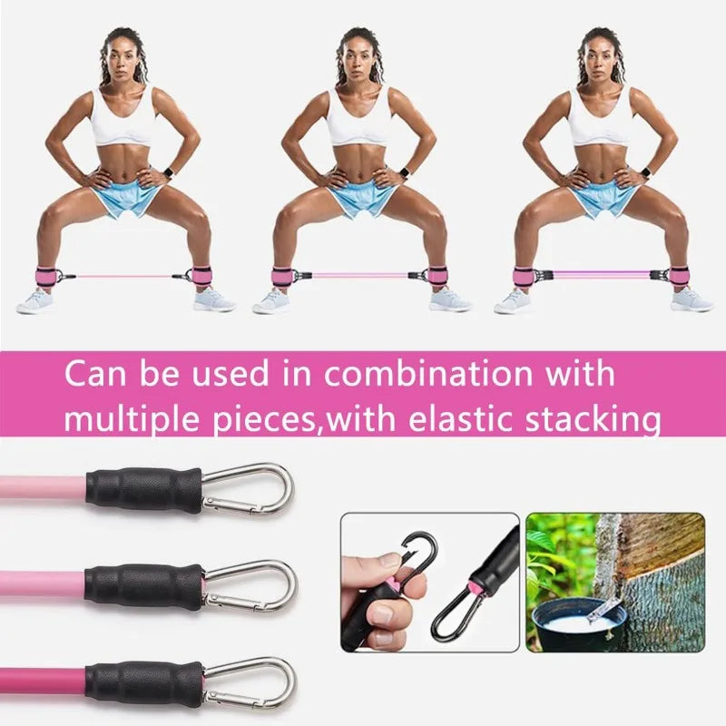 Ankle Resistance Bands for Glute and Leg Workouts