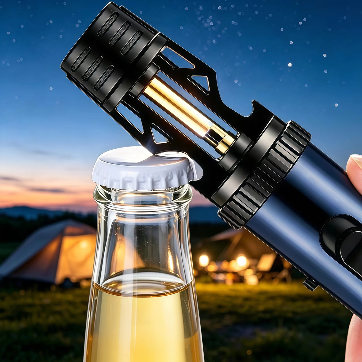 Refillable Butane Kitchen Torch With Adjustable Safety Flame