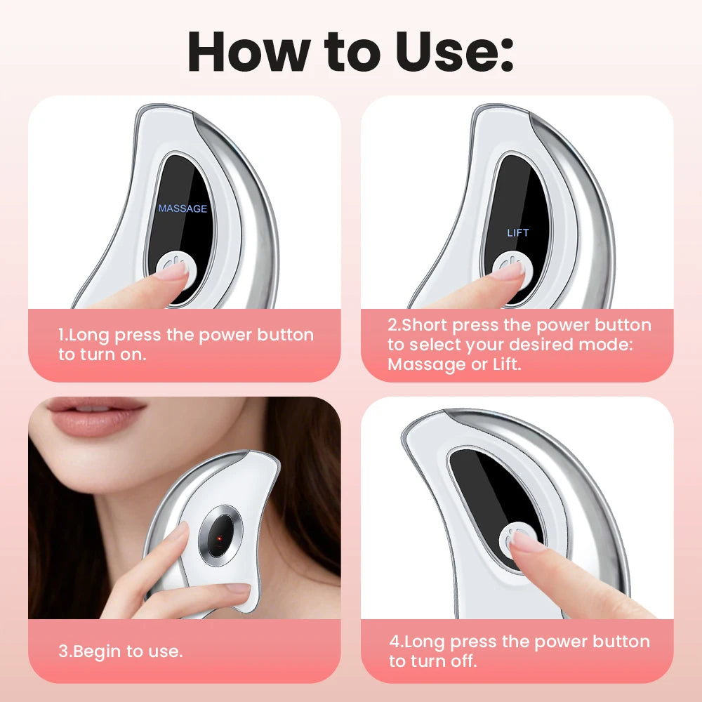 Hailicare Electric Gua Sha Facial Massager