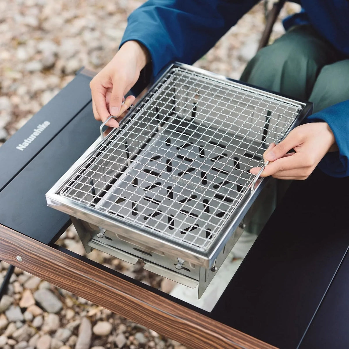 Naturehike Portable Charcoal Grill For Outdoor Camping