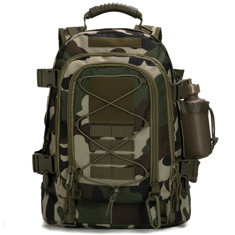 LQARMY Tactical Backpack Outdoor Hiking Camping Rucksack