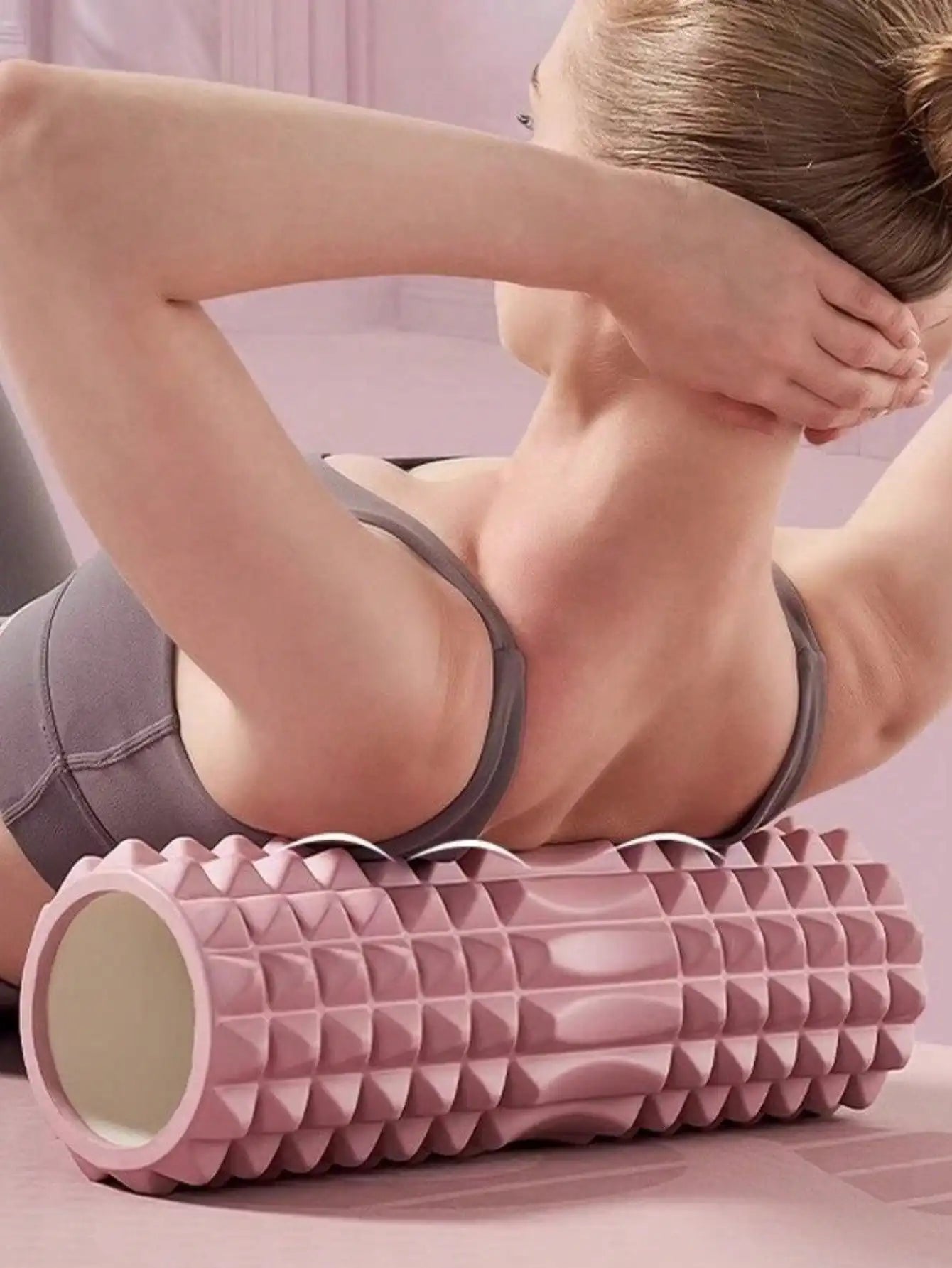 Foam Yoga Massage Roller Textured For Deep Tissue Massage